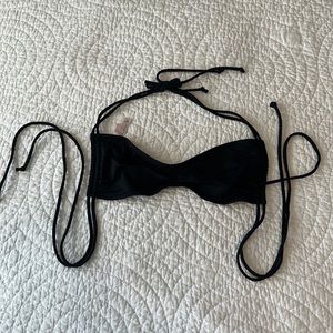 Victoria’s Secret Black Bikini Top - size S